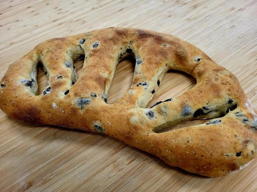 [A015] fougasse olive feta fines herbes